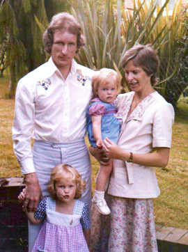 Matthew and family, 1978